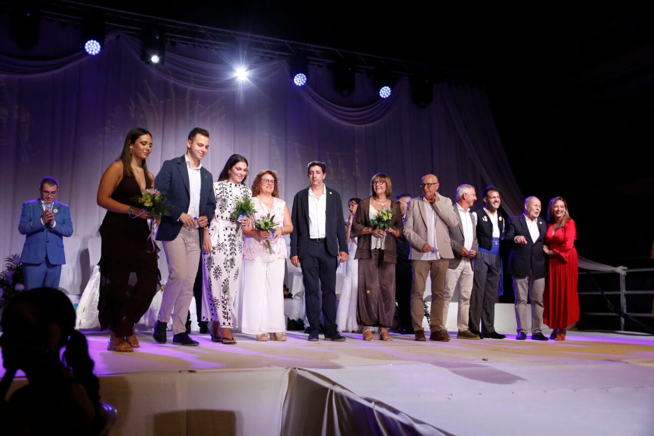 Representantes de las Fiestas de Jesús Nazareno