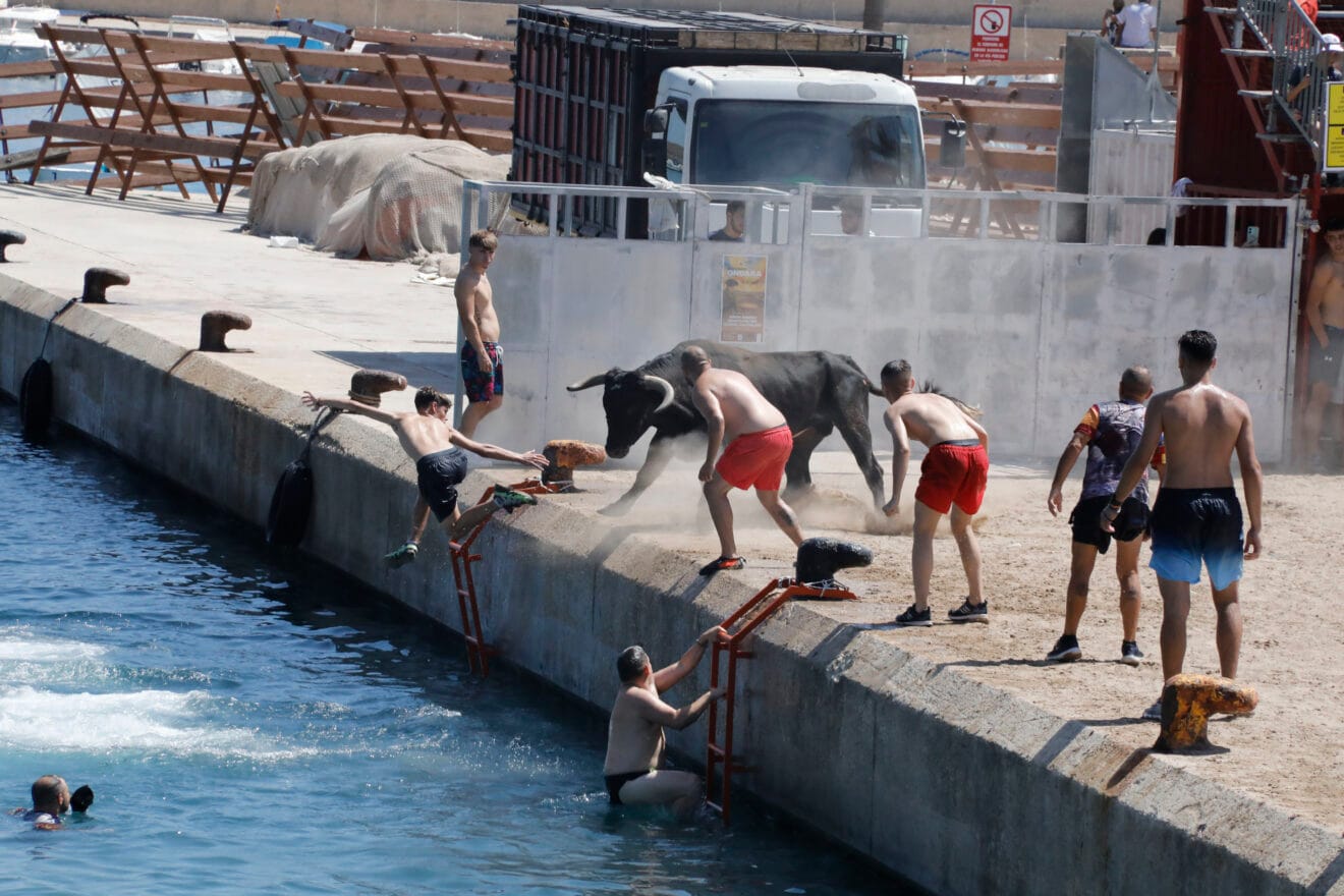 Ambiente en la primera sesión de Bous a la Mar 2026 y el baret (11)