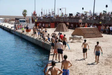 Ambiente en la primera sesión de Bous a la Mar 2026