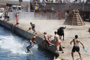 Ambiente en la primera sesión de Bous a la Mar 2026 y el baret (36)