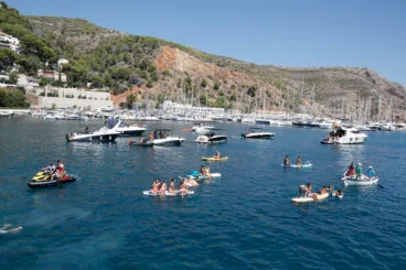 Ambiente en la primera sesión de Bous a la Mar 2026 y el baret (40)