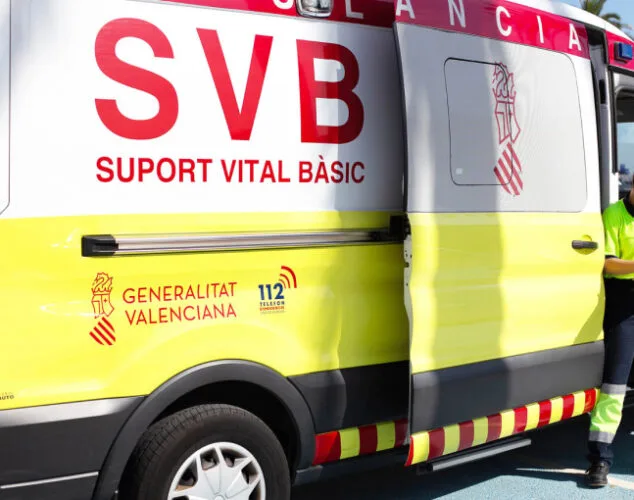 Imagen: Ambulancia de SVB