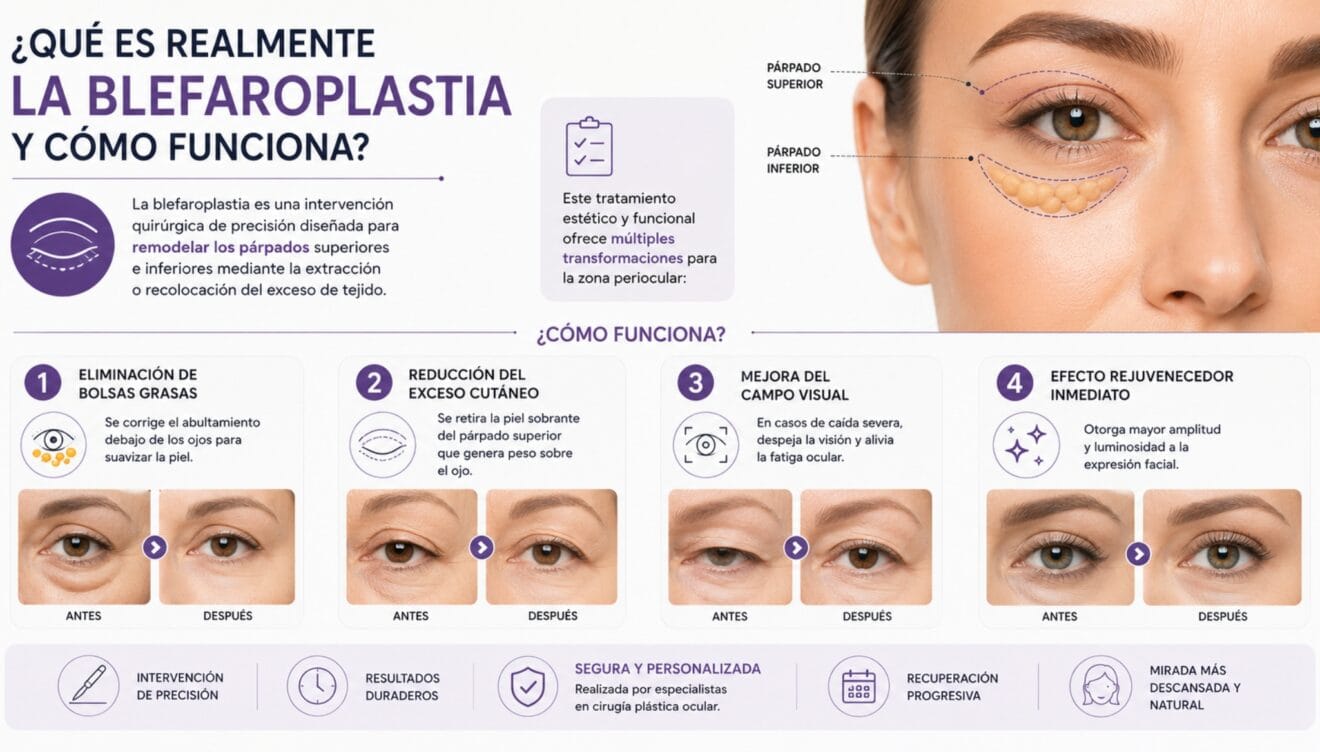 Blefaroplastia Cómo funciona