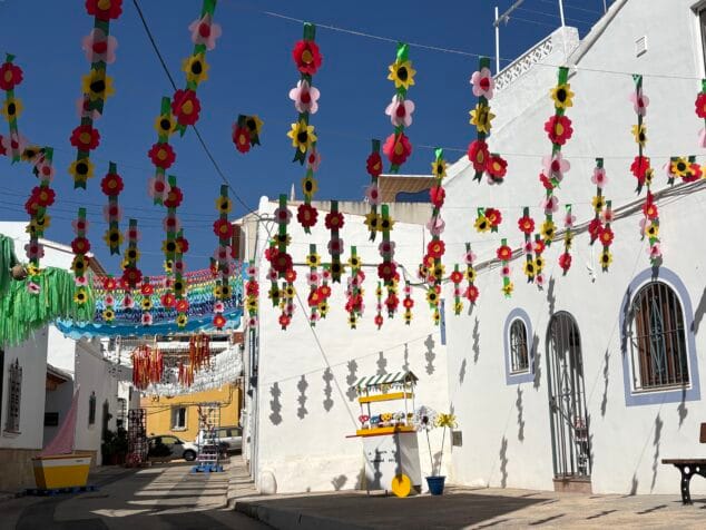 Imagen: Calles engalanadas en Duanes de la Mar