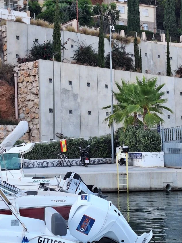 Imagen: Cámara de la GVA instalada en el P-3