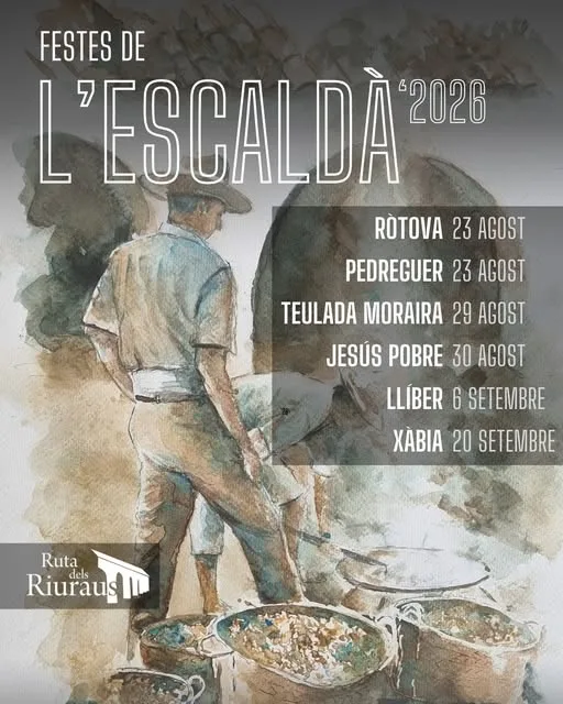 Imagen: Cartel de la Fiesta de l'escaldà de la pansa