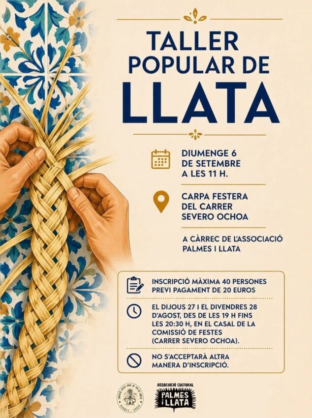 Imatge: Cartell del Taller de Llata