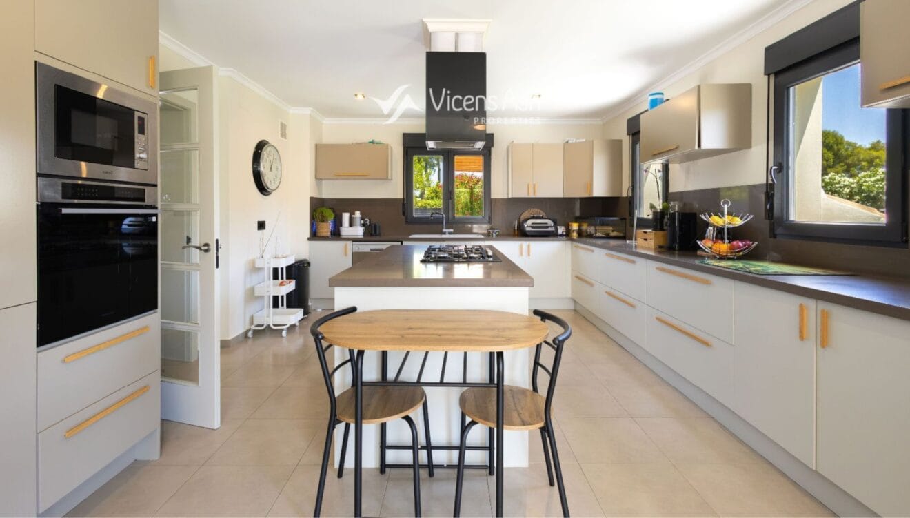 Cocina de diseño ergonómico