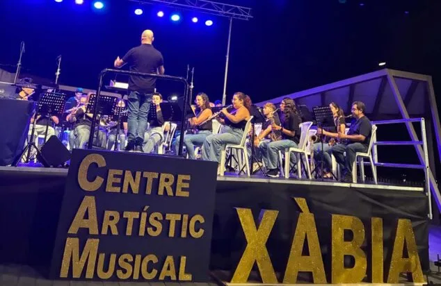 Imagen: Concierto de la Banda de Xàbia