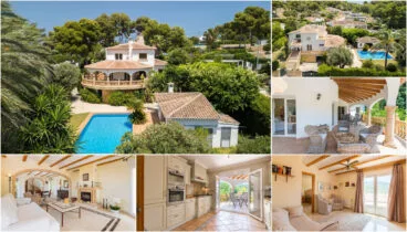 El refugio de Portitxol piscina, jardín y privacidad en Xàbia