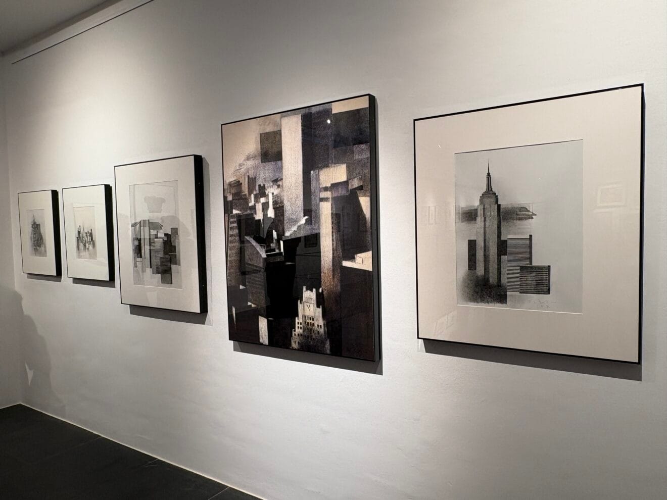 Obras de Vicente Colom sobre Nueva York