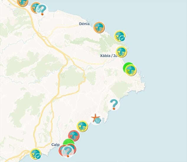 Imagen: Mapa de MedusApp