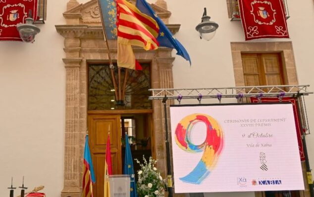 Imagen: Premios 9 octubre Vila de Xàbia