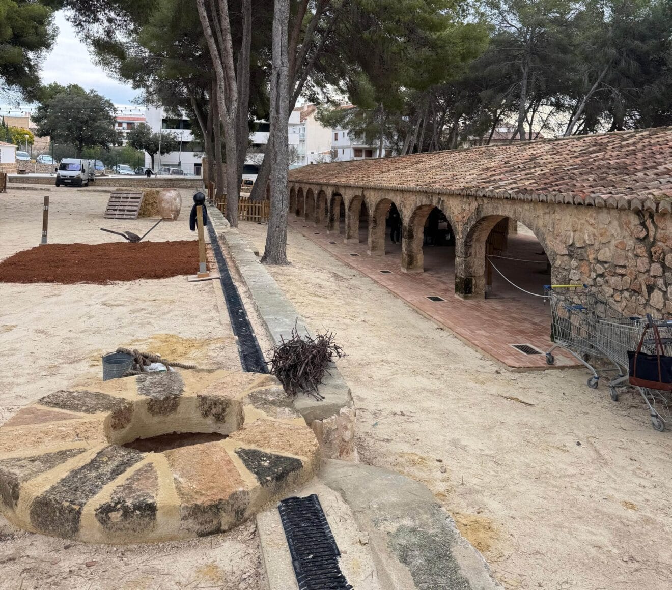 Riurau d'Arnauda y horno d'escaldar en Xàbia