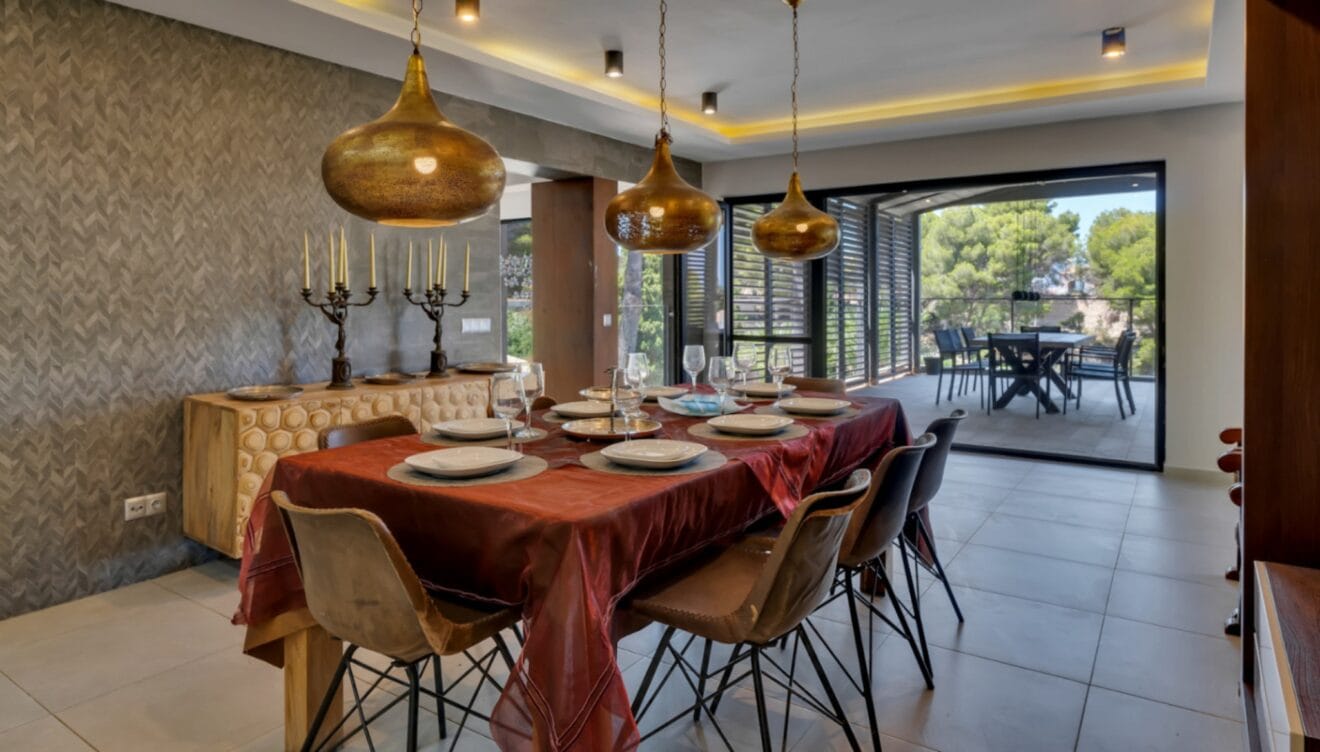 Salón luminoso donde disfrutar del invierno