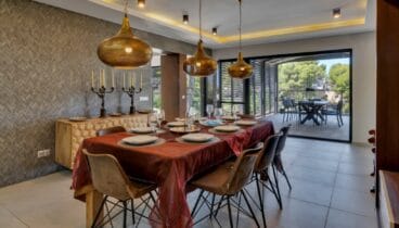 Salón luminoso donde disfrutar del invierno