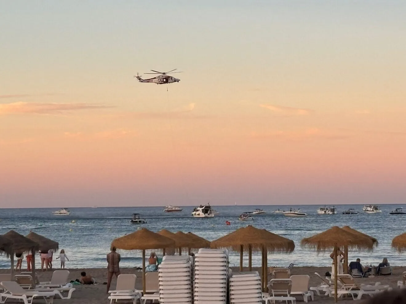 Simulacro de Salvamento Marítimo en la playa de Xàbia