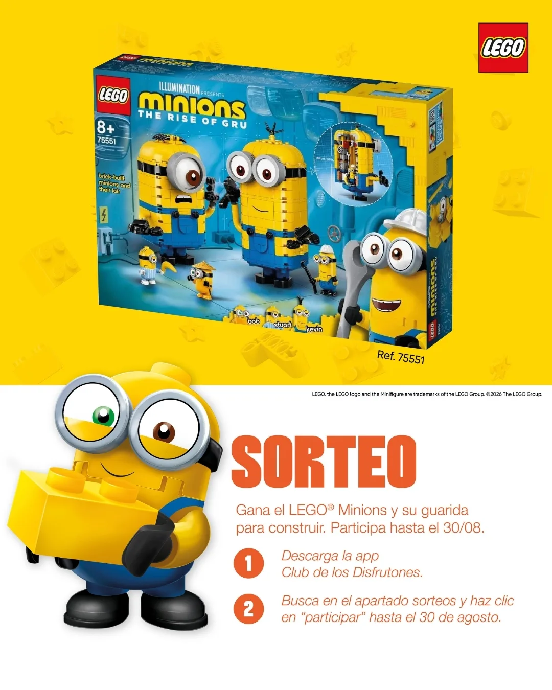 Un sorteo exclusivo para el Club de los Disfrutones