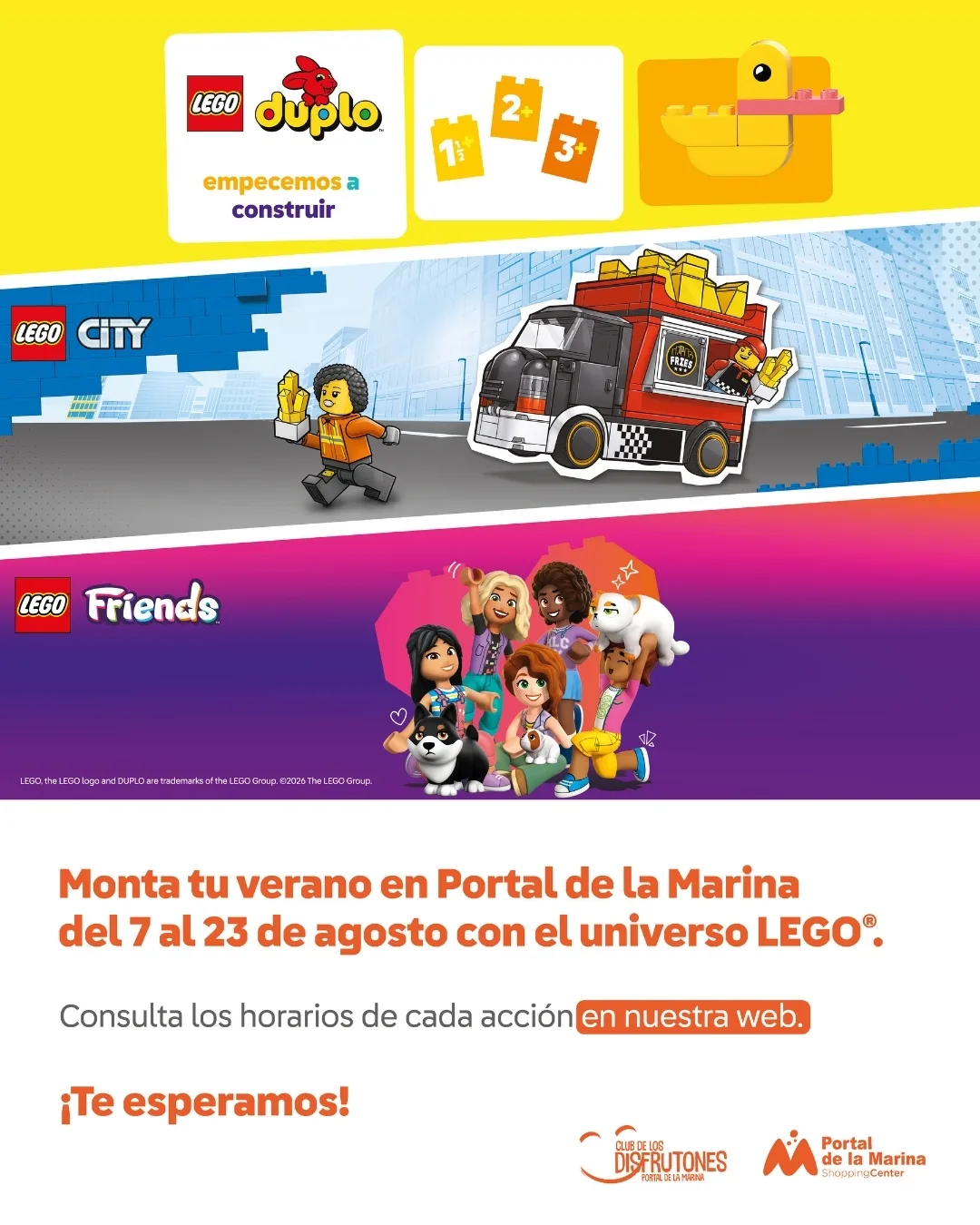Una experiencia LEGO® para toda la familia
