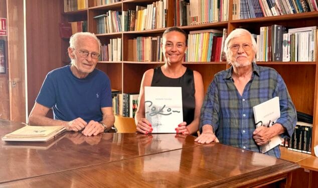 Imagen: Presentación de la exposición de Vicente Colom en Xàbia
