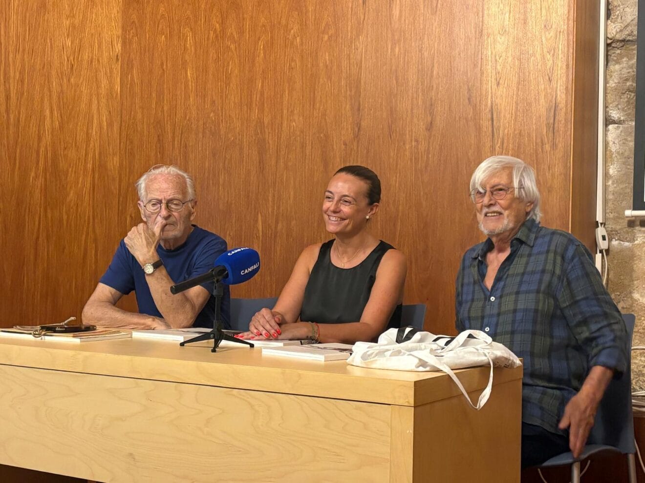 Vicente Colom, Mavi Pérez y Tomás Ruiz