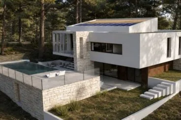 VILLA NAIRA · ARQUITECTURA CONTEMPORÁNEA ENTRE PINOS EN MORAIRA www.costa-houses.com