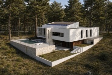 VILLA NAIRA · ARQUITECTURA CONTEMPORÁNEA ENTRE PINOS EN MORAIRA www.costa-houses.com