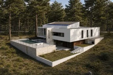 VILLA NAIRA · ARQUITECTURA CONTEMPORÁNEA ENTRE PINOS EN MORAIRA www.costa-houses.com