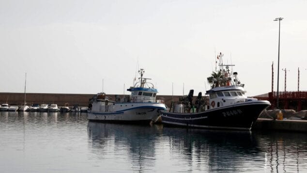 Imagen: Barcos pesqueros en el puerto de Xàbia