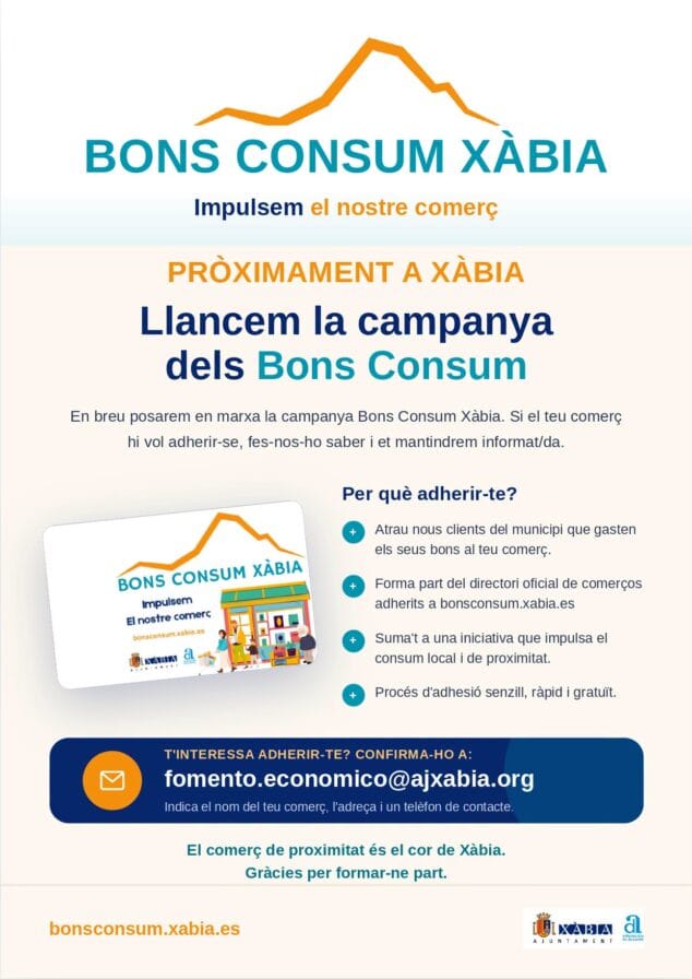 Imagen: Cartel de la campaña de Bonos Consumo 2026