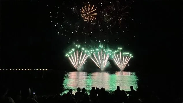 Imagen: Castillo de fuegos artificiales