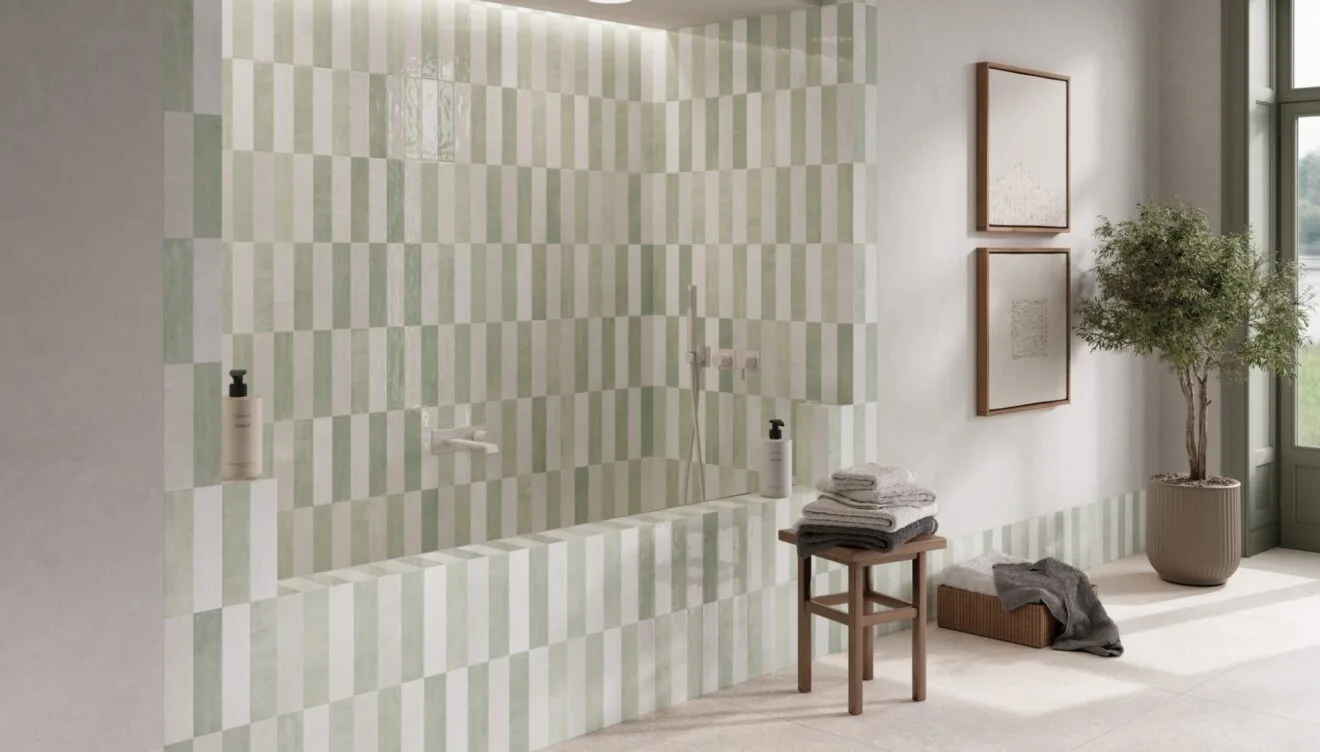 Colección Samira en blanco y sage