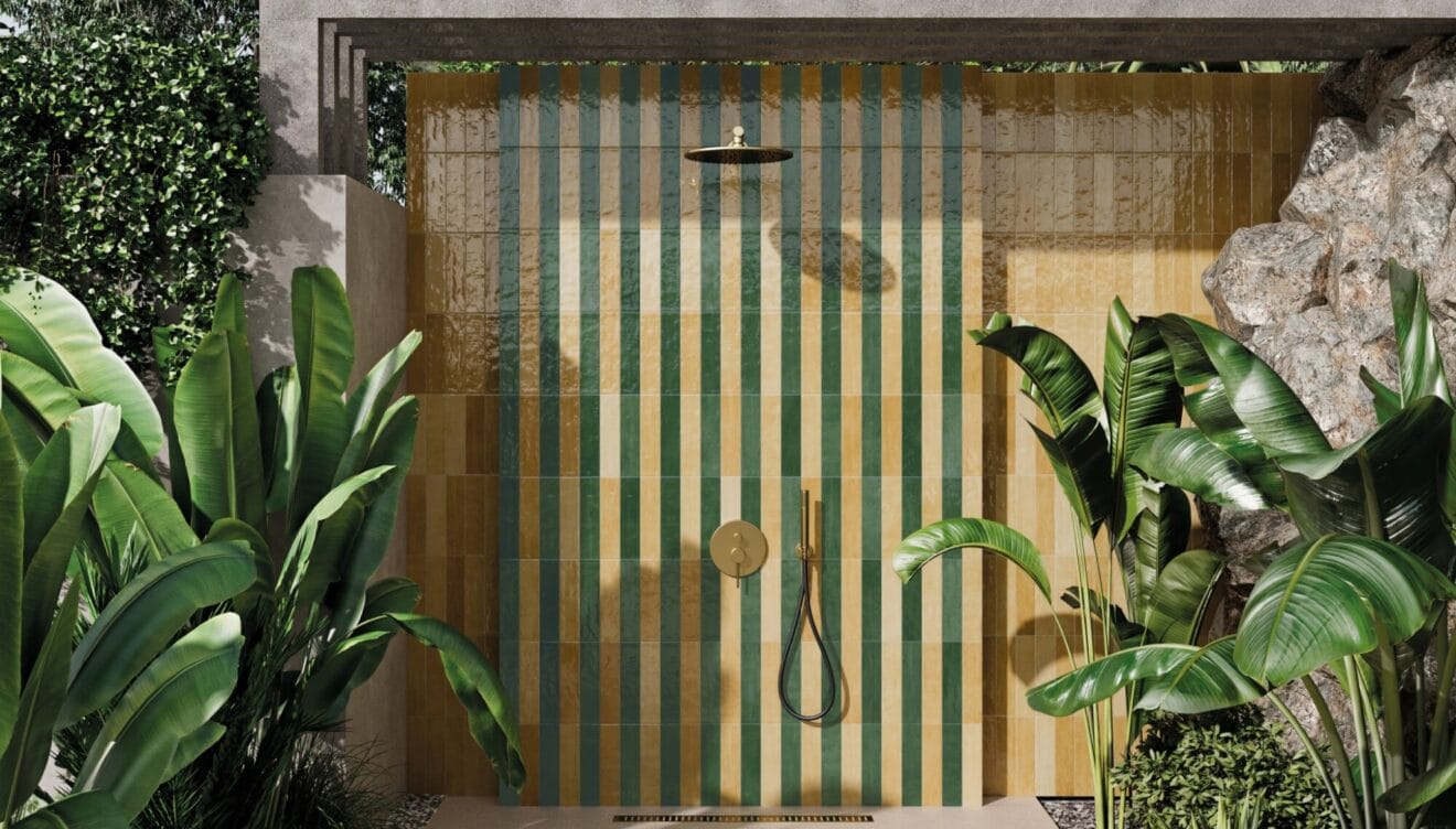 Colección Samira en dorado y verde