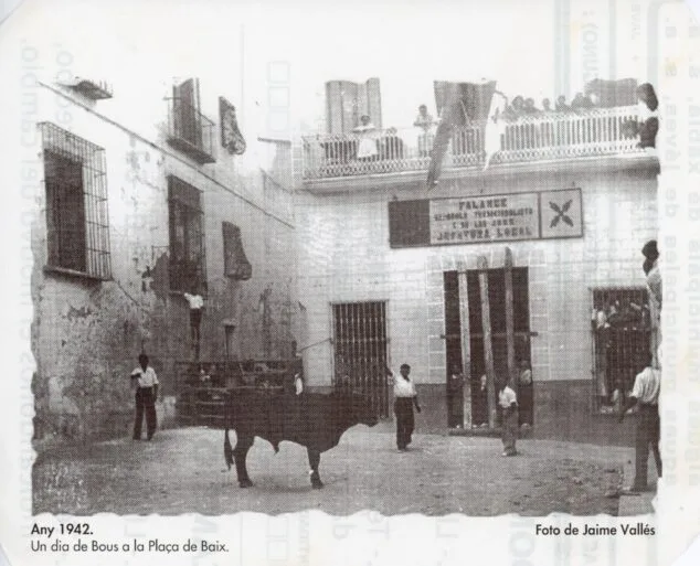 Imagen: El edificio siendo casa Falange Foto AMX