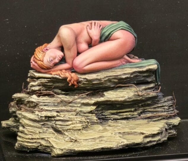 Imagen: La obra de Héctor Margalejo titulada 'Una semilla que se rompe' que ha obtenido el oro
