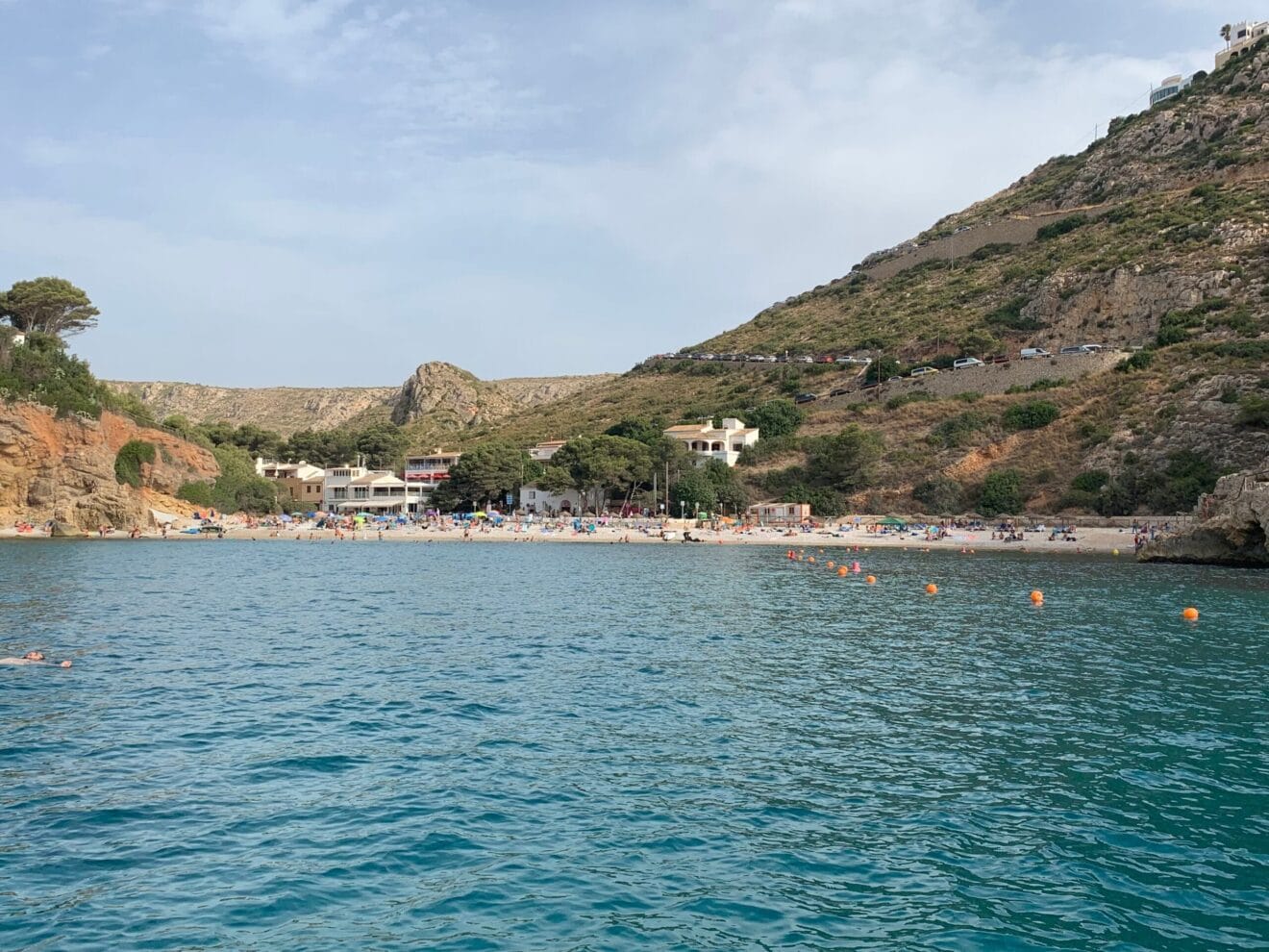 La Cala de la Granadella en 2021, cinco años de regeneración