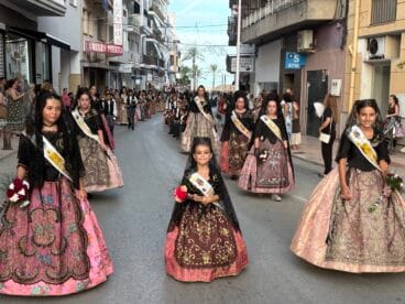 Comissió de Loreto en la ofrenda de flores a la Virgen de Loreto en Xàbia 2026