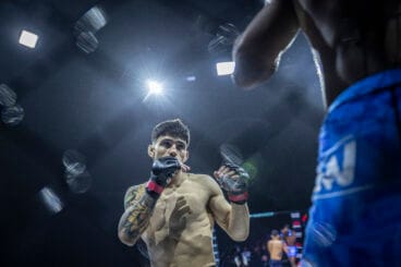 Pepe Torres durante un combate