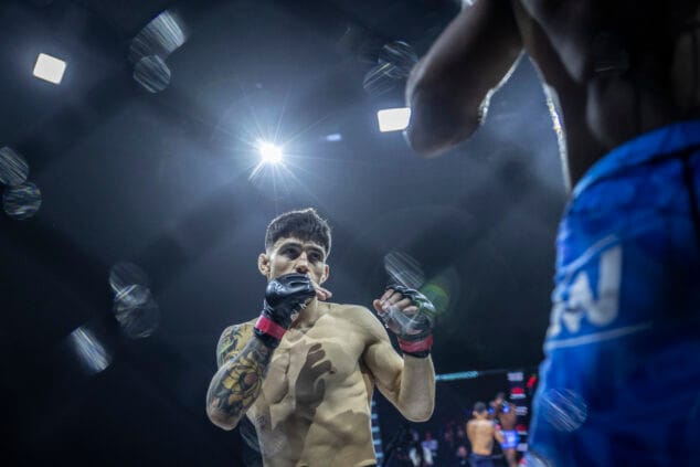 Imagen: Pepe Torres durante un combate
