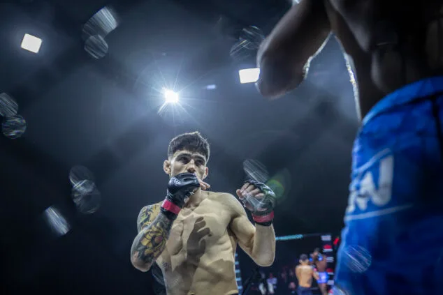 Immagine: Pepe Torres durante un combattimento