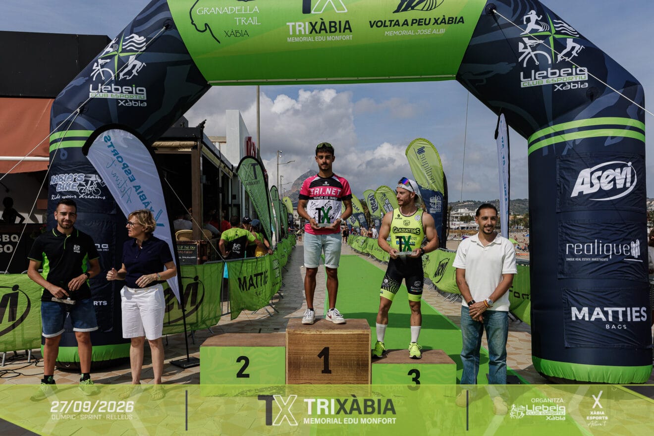 Podio del Trixàbia 2026