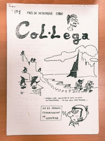 Portada de los periódicos escolares de Xàbia (2)