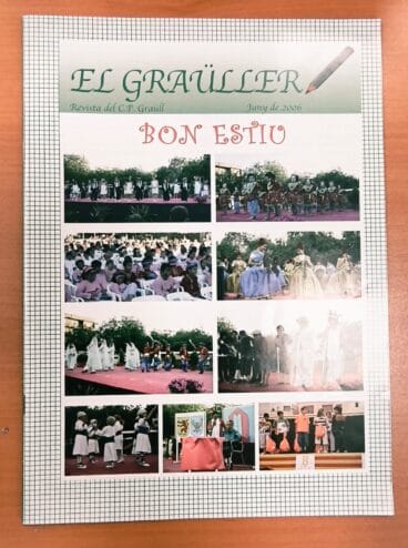 Portada de los periódicos escolares de Xàbia (6)