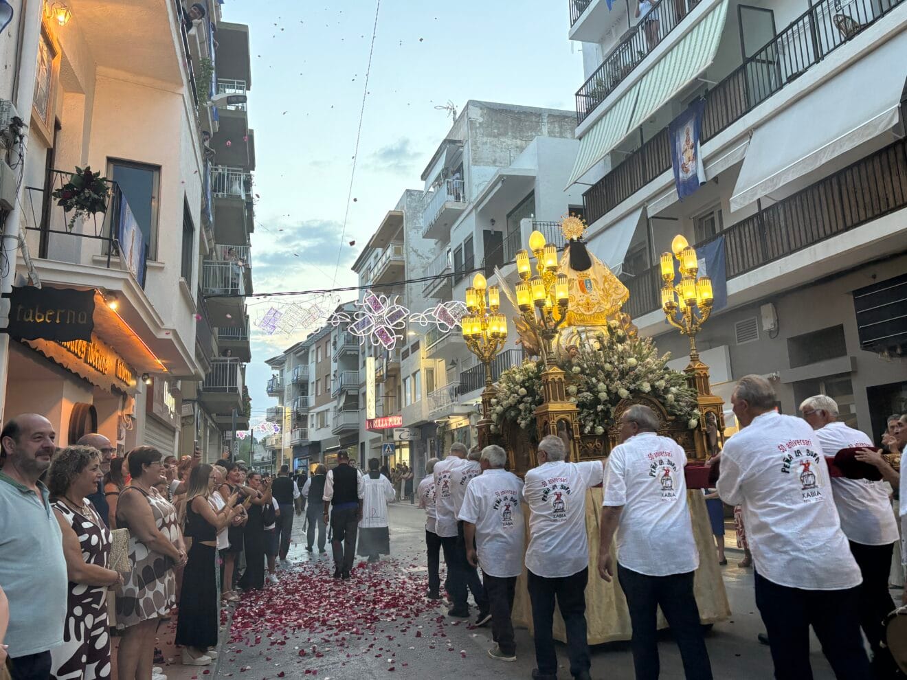 Procesión a la Virgen de Loreto Xàbia 2026