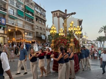 Procesión del Santisimo Cristo en Duanes de la Mar 2026