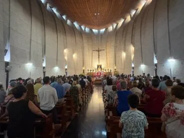 Eucaristía en la Parroquia de Nuestra Señora de Loreto