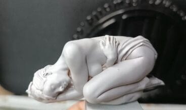 Figura de resina para pintarsa. Figura en resina
