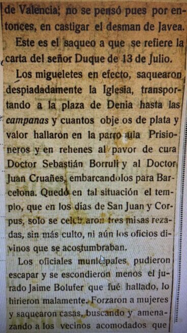 Recorte de prensa saqueo -parte 6- | Foto AMX