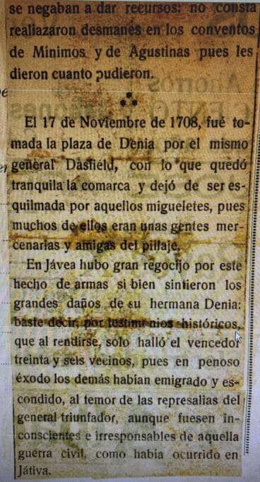Recorte de prensa saqueo -parte 7- | Foto AMX