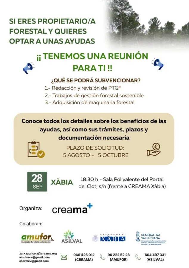 Imagen: Reunión infomativa sobre ayudas y subvenciones
